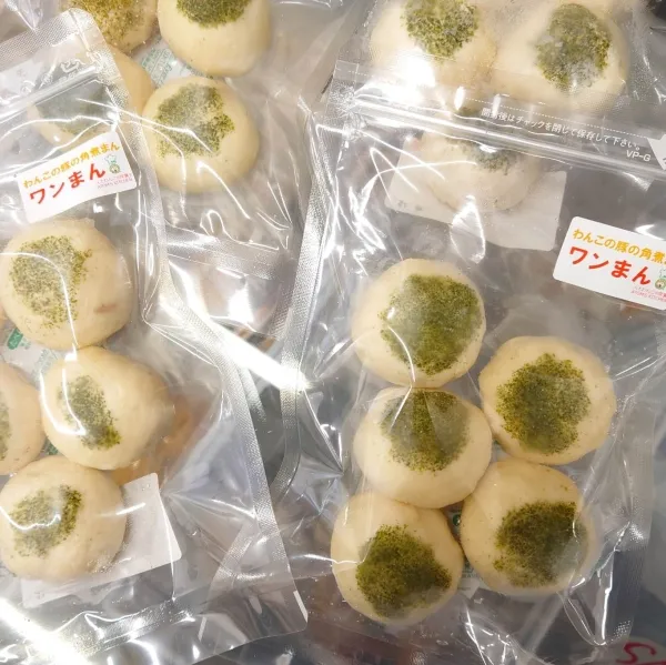 わんこの豚の角煮まん　ワンまん