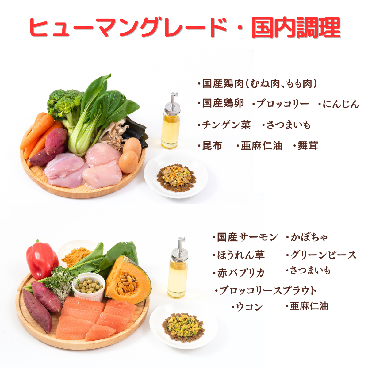 そららのるるる　手作りフリーズドライごはん、偏食の子向け　総合栄養食基準レシピ　チキン＆サーモンお試し６個セット