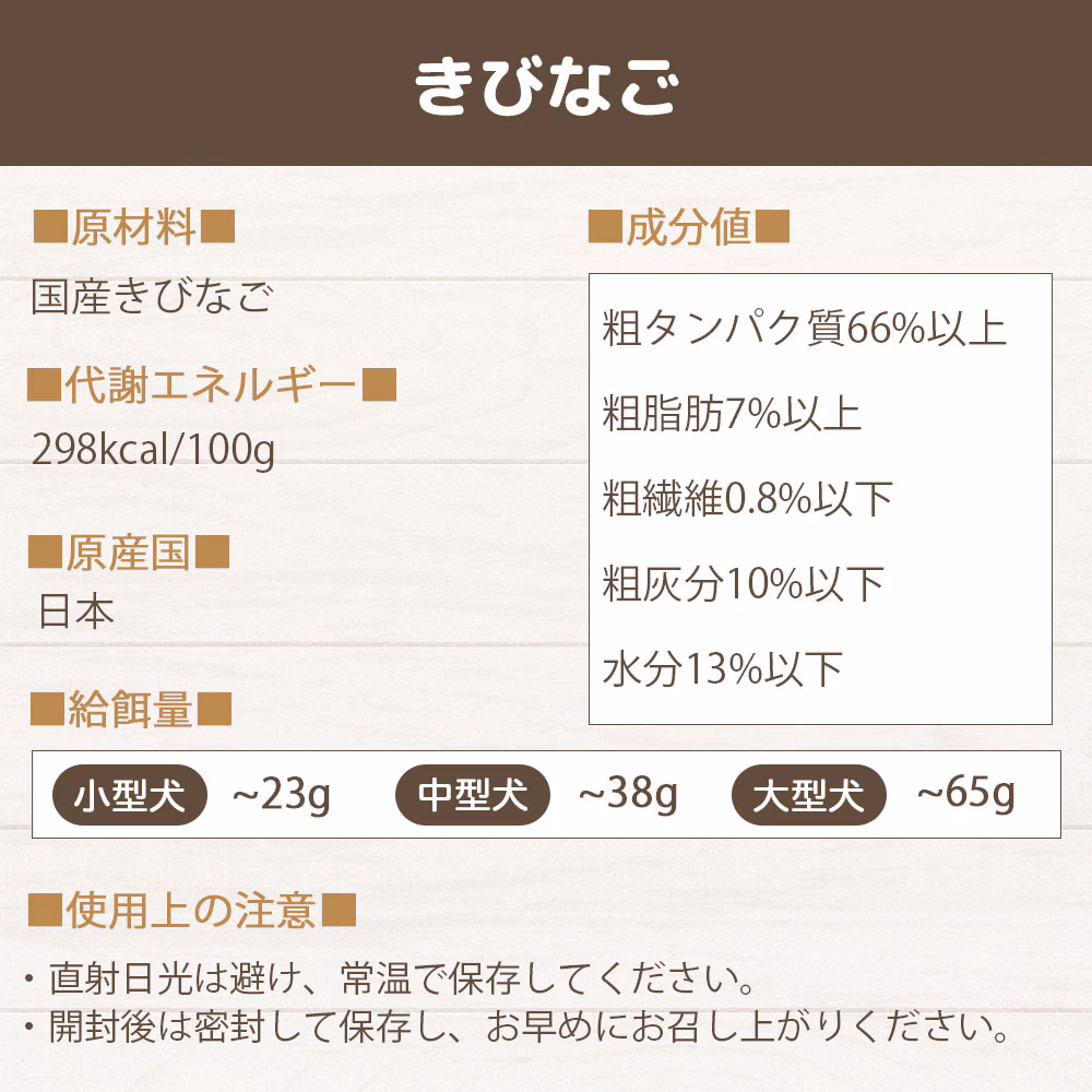 わんのはな きびなご