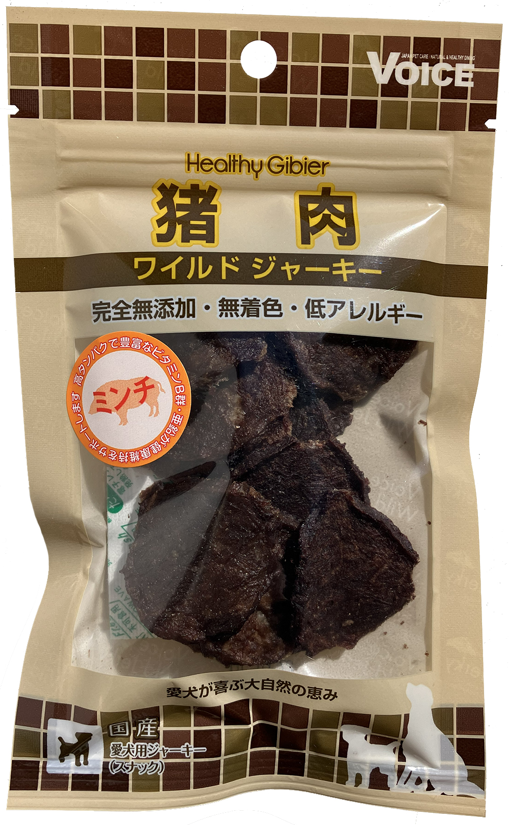 猪肉ワイルドジャーキーミンチ